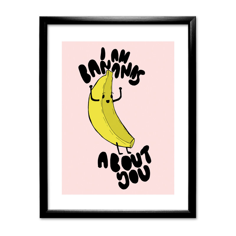 Bonner Single Picture Frame Print, Black