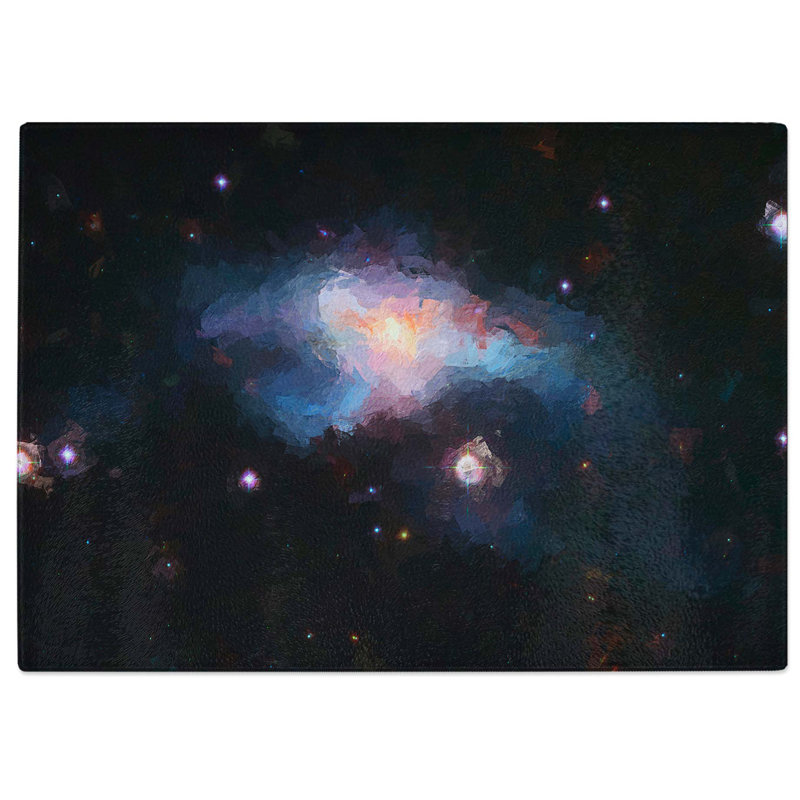 Tempered Glass out of Space Vol.12 Chopping Board, 39 cm W x 28.5 cm L