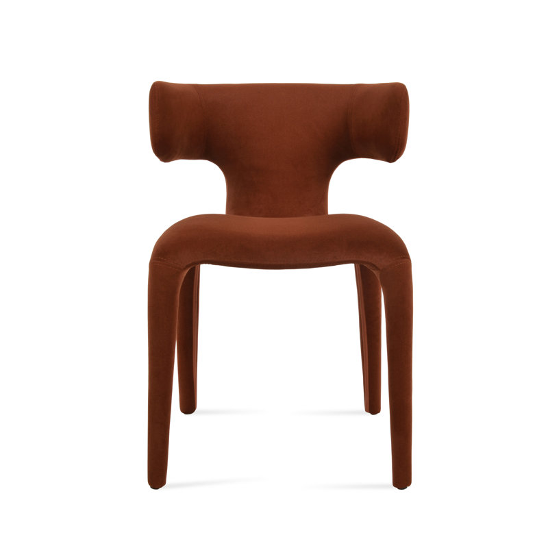 Raphael Dining Chair in Cognac Velvet