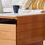 Table basse simple en bois massif de style bûche-103105011