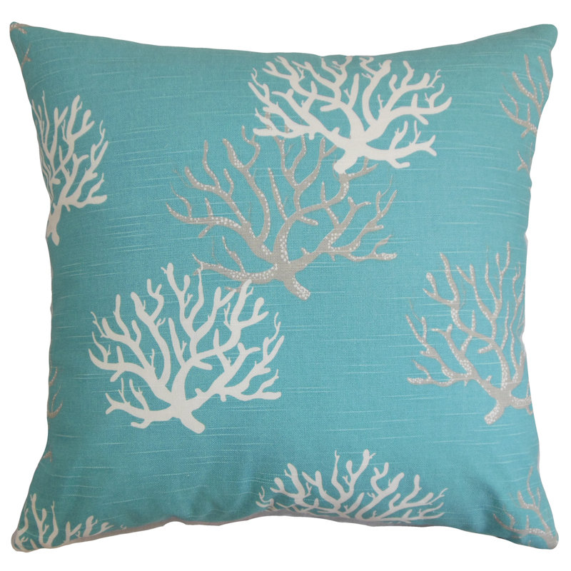 Taie décorative Hafwen, Grand, Bleu