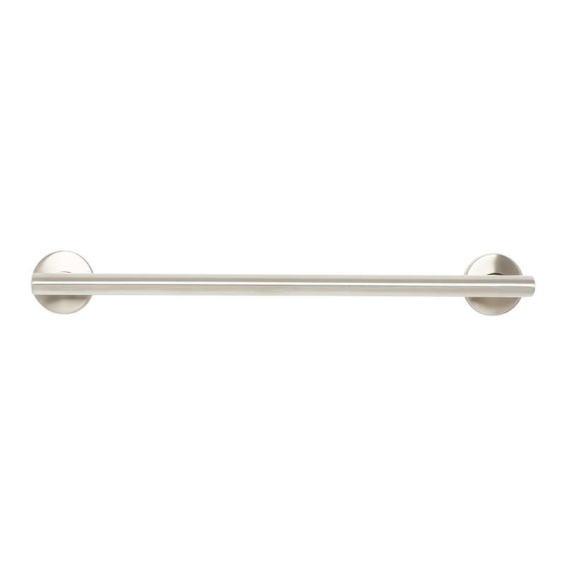 Coronado Decorative Oval Wall-Mount Grab Bar, Satin, 24" W