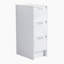 Ensemble de meuble-lavabo autoportant 72 po, 4 armoires de rangement et 2 armoires murales, portes et tiroirs à fermeture en douceur, blanc brillant, contreplaqué