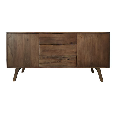Crowell 140cm Solid Wood Sideboard