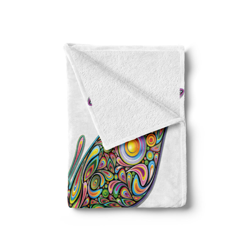 Hand Woven Throw Blanket, 50" x 70"