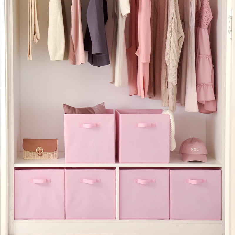 Rebrilliant Fabric Storage Bag, Pink