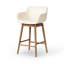 Hannah Swivel Stool-Kerbey Ivory-Counter