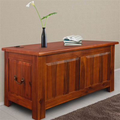 Damond Wooden Storage Trunk Chest 180L