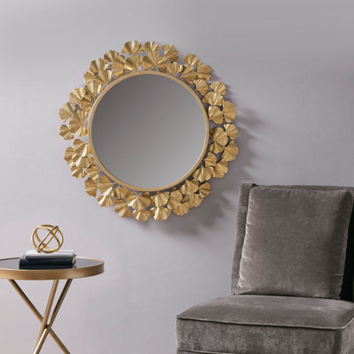 Miroir mural rond