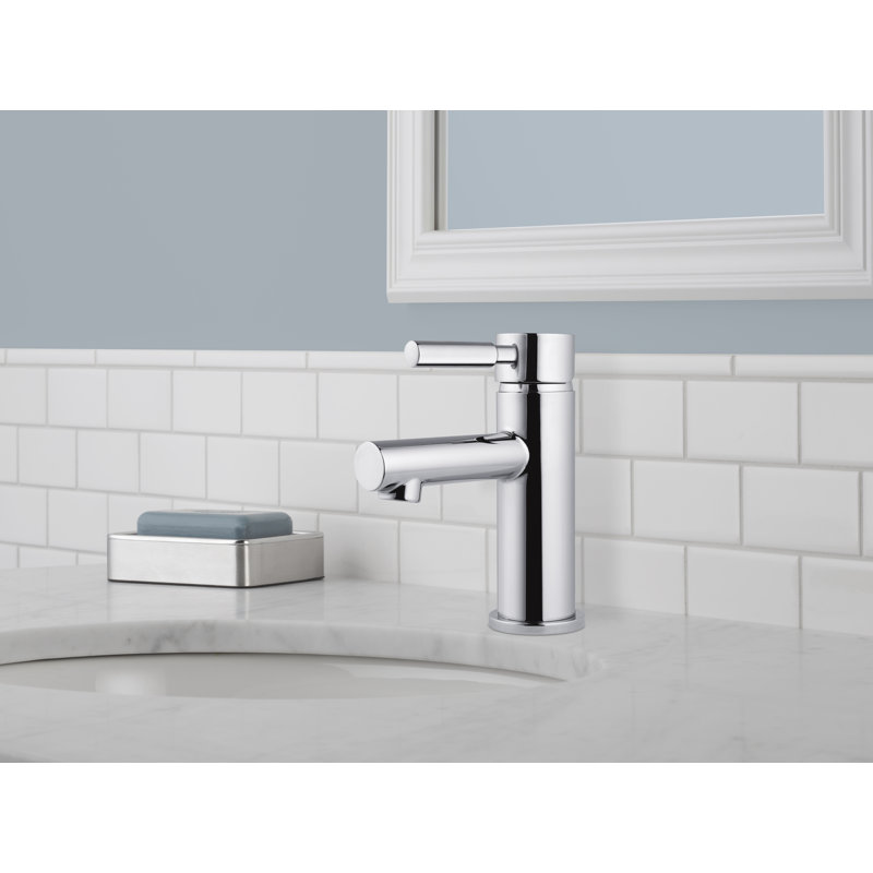 Robinet pour salle de bain à un trou avec ensemble de drain Struct, Chrome