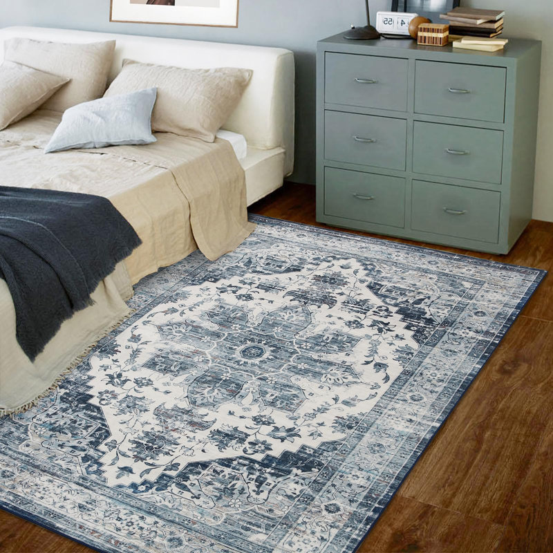 Machine Printed Area Rug, Rectangle 160 x 230 cm