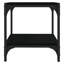 Lillehammer TV Cabinet Black 80X33x41 Cm Engineered Wood And Steel-1461009552-1458557270