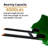 60" Pallet Forks, 4000 Lbs Clamp On Pallet Forks With Adjustable Stabilizer Bar