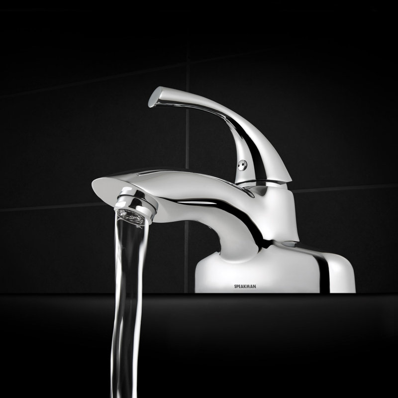 Rive Centerset Bathroom Faucet, Polished Chrome