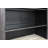 Extendable Trestle Dining Table With 4 Upholstered Side Chairs Sideboard And Display Cabinet-1258358742