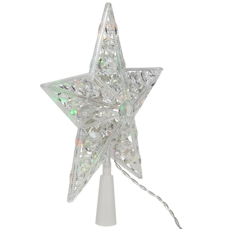 9.5'' Plants & Flowers Lighted Tree Topper