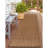 Checkered Sand/Natural Easy-Care Jute-Style Indoor/Outdoor Flat Woven Area Rug-1506320511-1506320502