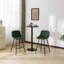 Eagar Upholstered Counter Stool with Metal Frame-43288908