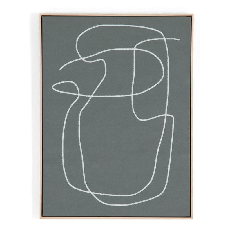 Line Abstract 2 Painting by Dan Hobday