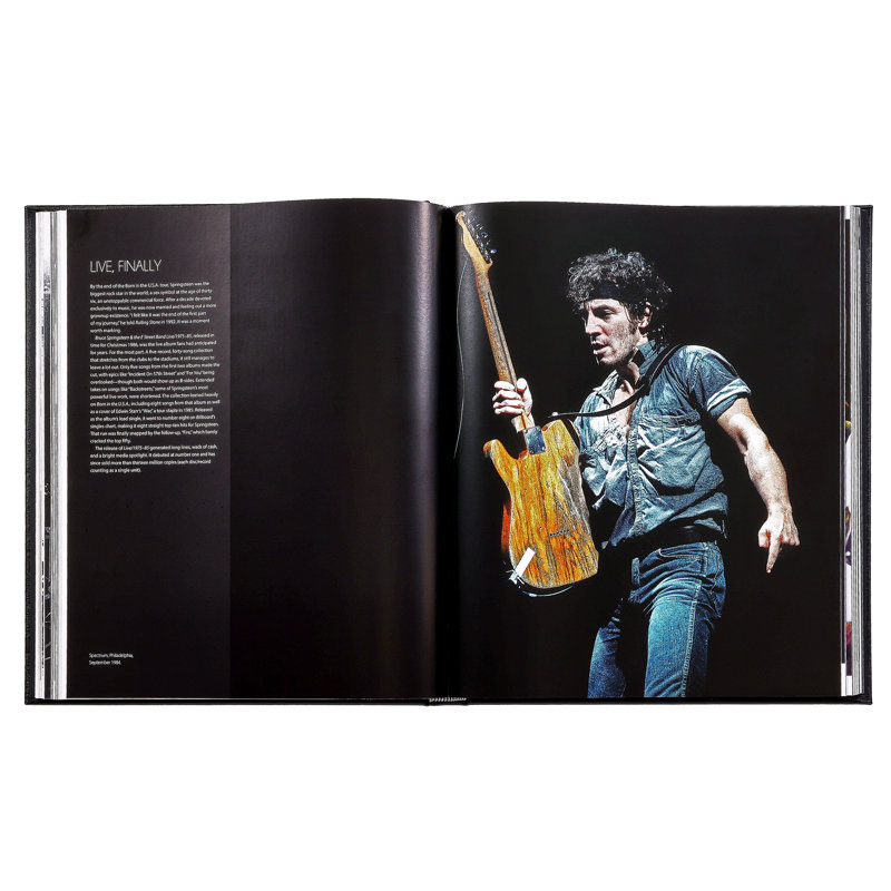 Springsteen: Album by Album Leather Bound Special Edition Coffee Table Book