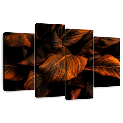Feuilles Harnek aux tons bronze