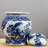 Handmade Porcelain China Ginger Jar