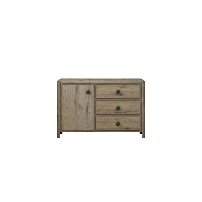 English Knotty Oak Accent Chest