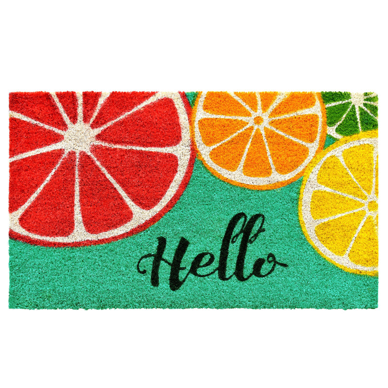 Paillasson Fruit Hello 17 pi x 29 pi