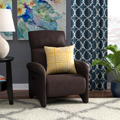 Fauteuil inclinable manuel standard en cuir Dombroski