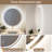 Round LED Bathroom Mirror, Anti-Fog, 3 Colors and Dimmable Light-1068614926