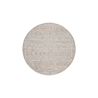 Machine Washable Beige Area Rug