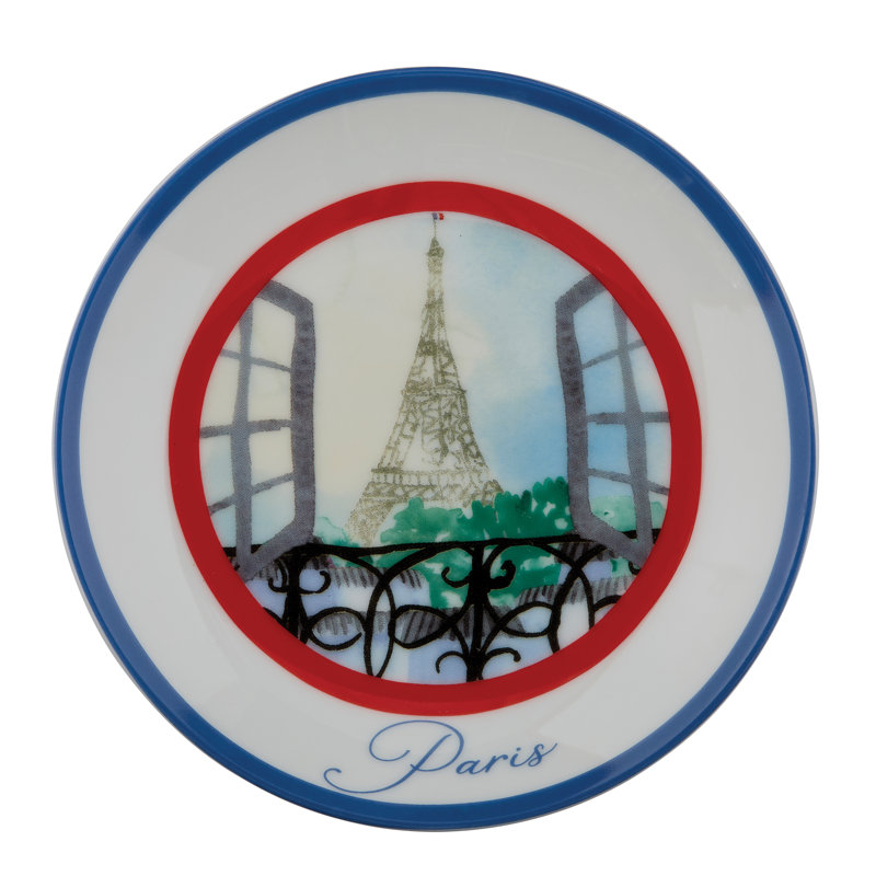Assiette 6 "Grand Tour Paris