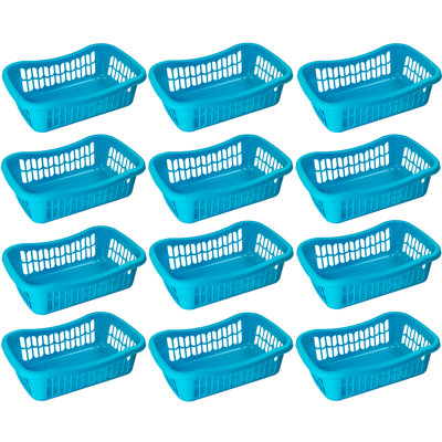 Ensemble de paniers en plastique large