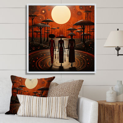 Tribus d'Afrique, Traditions anciennes VI sur toile