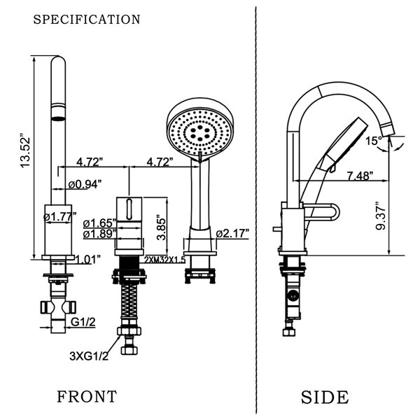 Dimensions du produit