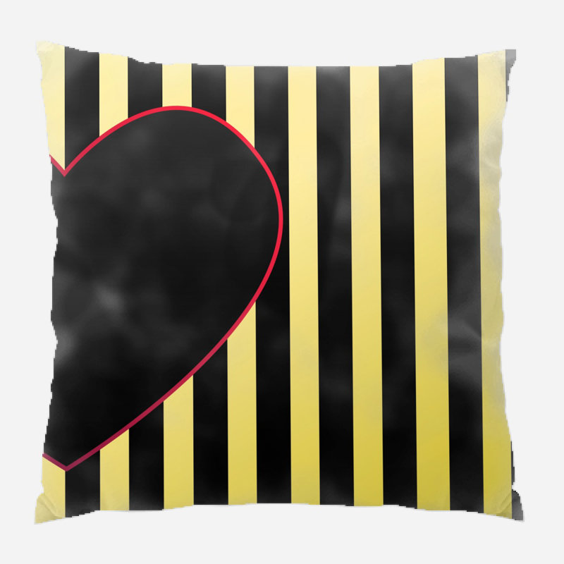 Okane Pattern Throw Pillow, Indoor