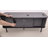 Mid-Century Modern Media Console, Tambour TV Stand with Storage Cabinet and Shelf for 60" TVs, Black-1767754949-1770236731