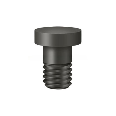 Deltana HPSS70CR003 Boutons pour charnières en laiton massif en PVD laiton poli