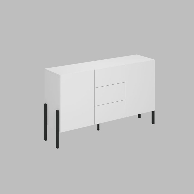 Audon 154cm Sideboard, White