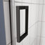 Porte de douche en verre, porte coulissante, avec verre trempé de 5/16 po