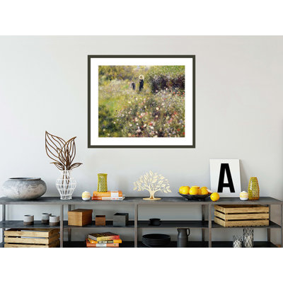 Summer LandscapePierre-Auguste Renoir -Framed Giclee Print