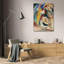 "Brouillon pour" Image avec forme blanche "par Wassily Kandinsky - Art mural sur toile tendue avec châssis-1811016751
