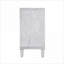 Armoires | Buffet de rangement 4 portes en bois, tablettes réglables, blanc cassé, bois d'ingénierie durable | Shabby Chic | Salon