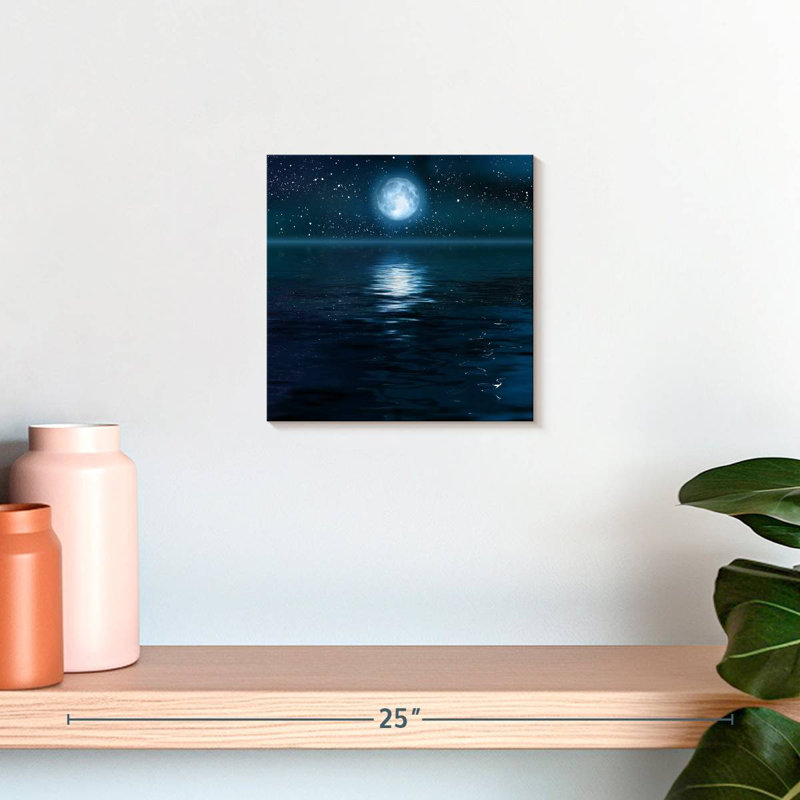 Alvord bleu clair de lune, H 10 po x l 10 po