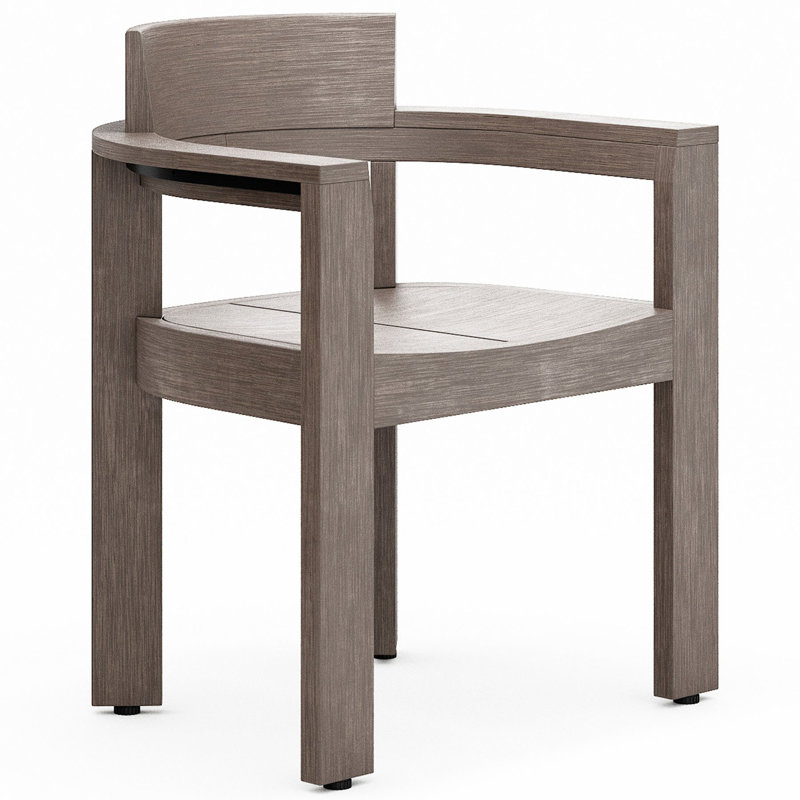 Chaise de salle à manger, Noir texturé
