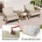 Outdoor Deep Seating Cushion Set-841534568-841534575