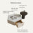 Creative hexagonal rock slab coffee table
