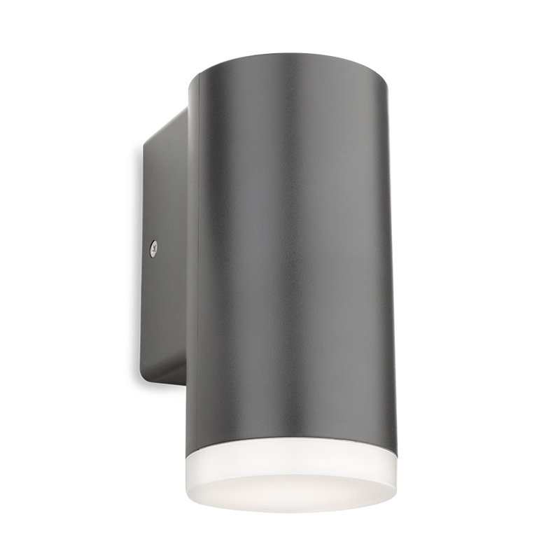 15.5cm H Integrated LED Outdoor Armed Sconce