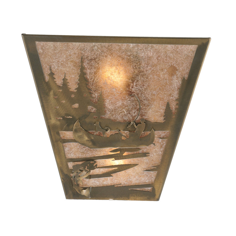 2 - Light Flush Mounted Sconce