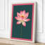 Lotus Bloom Botanical - Wrapped Canvas-1356803653-1356803675